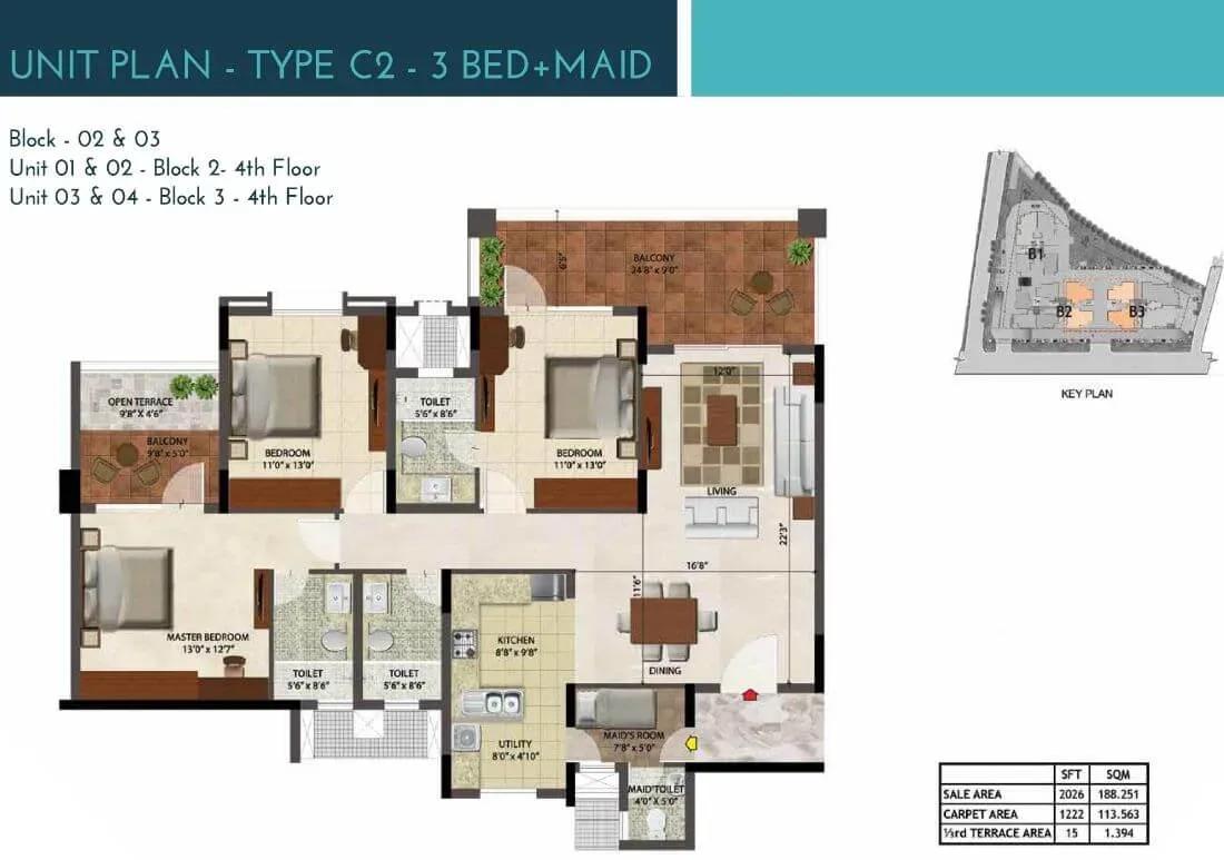 Prestige Ocean Crest apartments