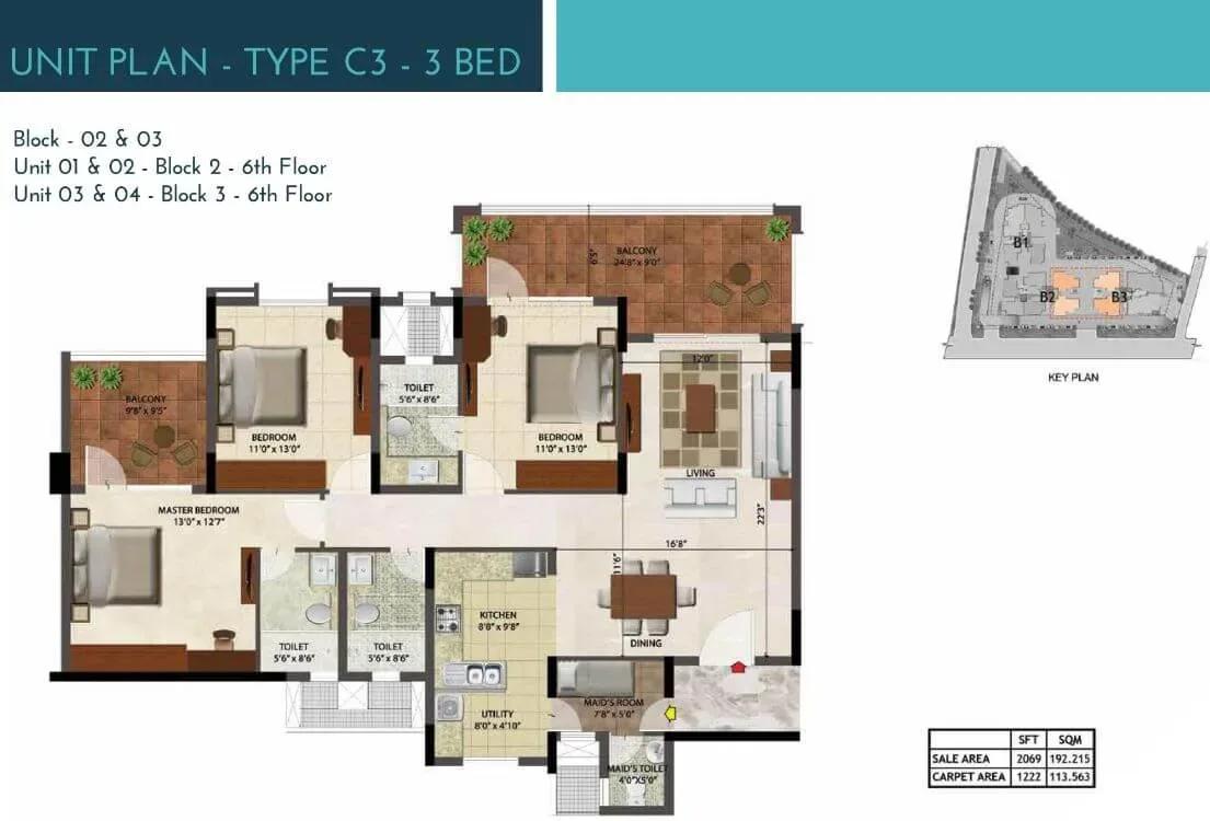 Prestige Ocean Crest apartments