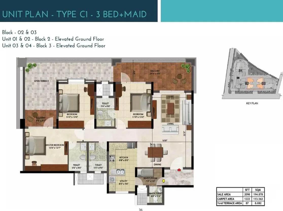 Prestige Ocean Crest apartments