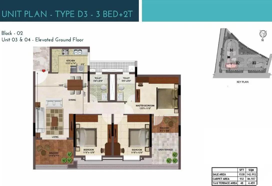 Prestige Ocean Crest apartments