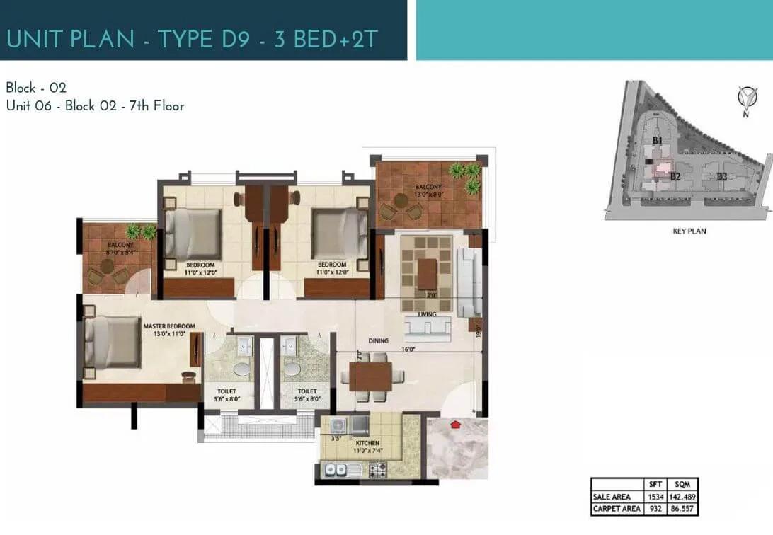 Prestige Ocean Crest apartments