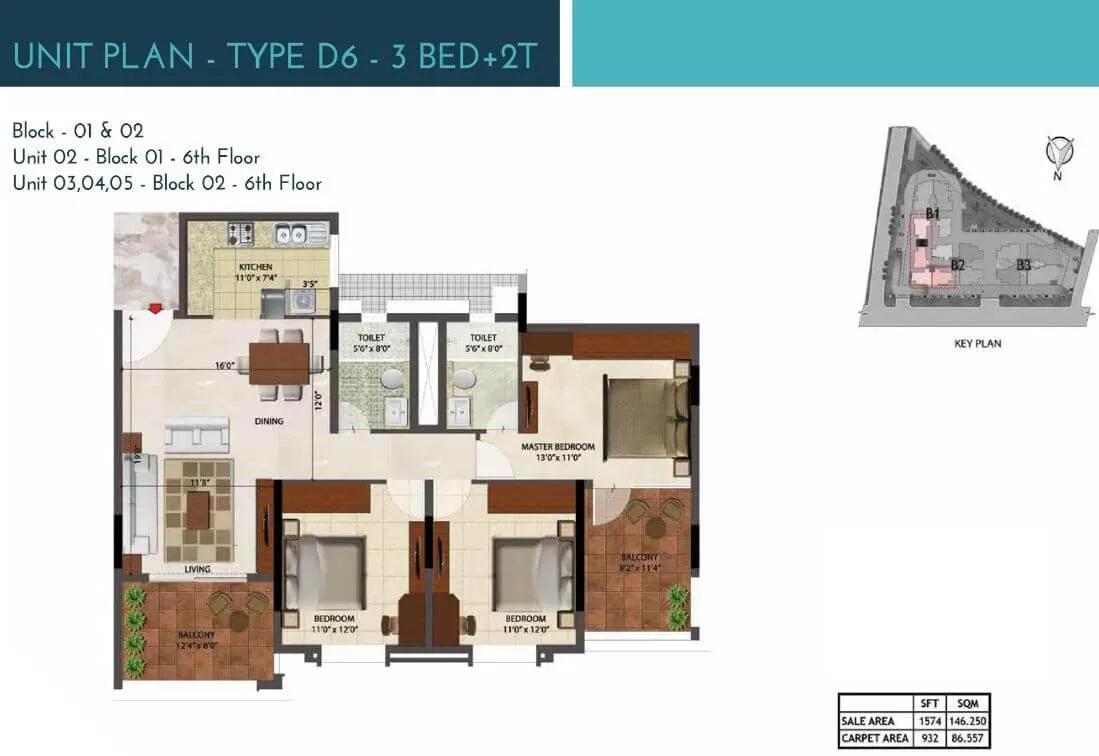 Prestige Ocean Crest apartments