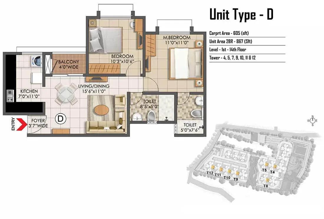 Prestige Primrose Hills apartments