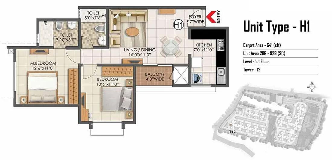 Prestige Primrose Hills apartments