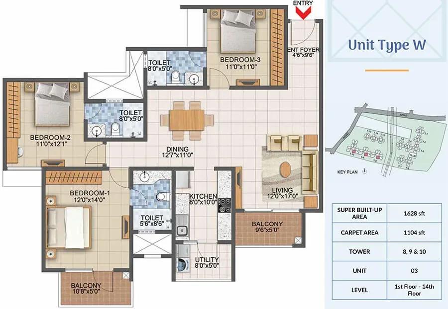 Prestige Primrose Hills Phase 2 apartments