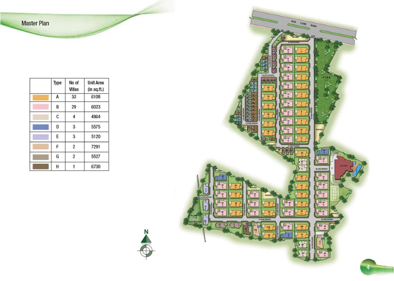 Prestige Silver Springs master plan