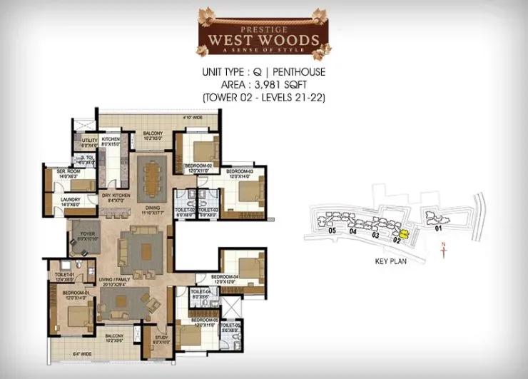 Prestige West Woods apartments