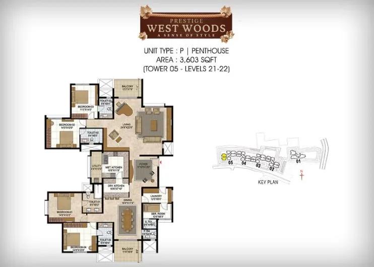 Prestige West Woods apartments