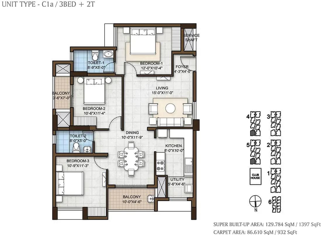 Prestige Windsor Park apartments