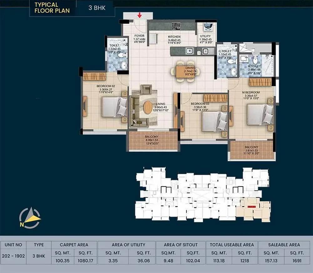 Pride Altius apartments