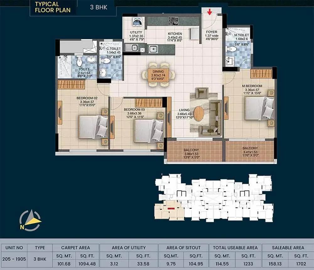 Pride Altius apartments
