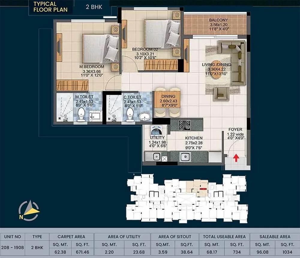 Pride Altius apartments