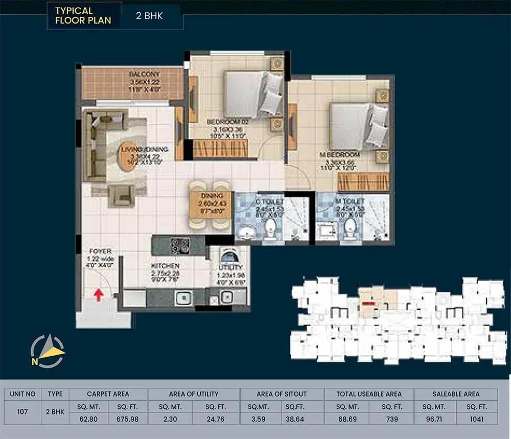 Pride Altius apartments