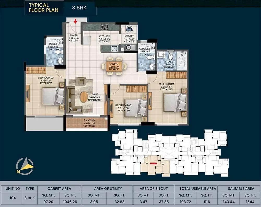 Pride Altius apartments