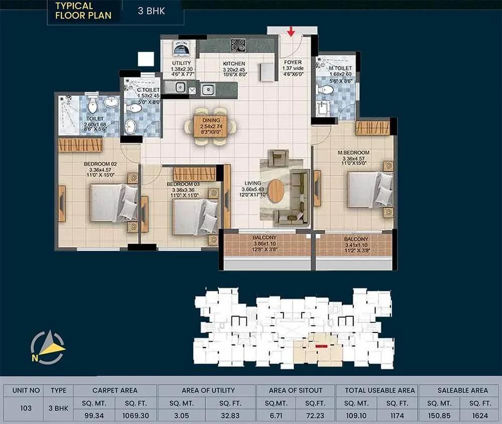 Pride Altius apartments