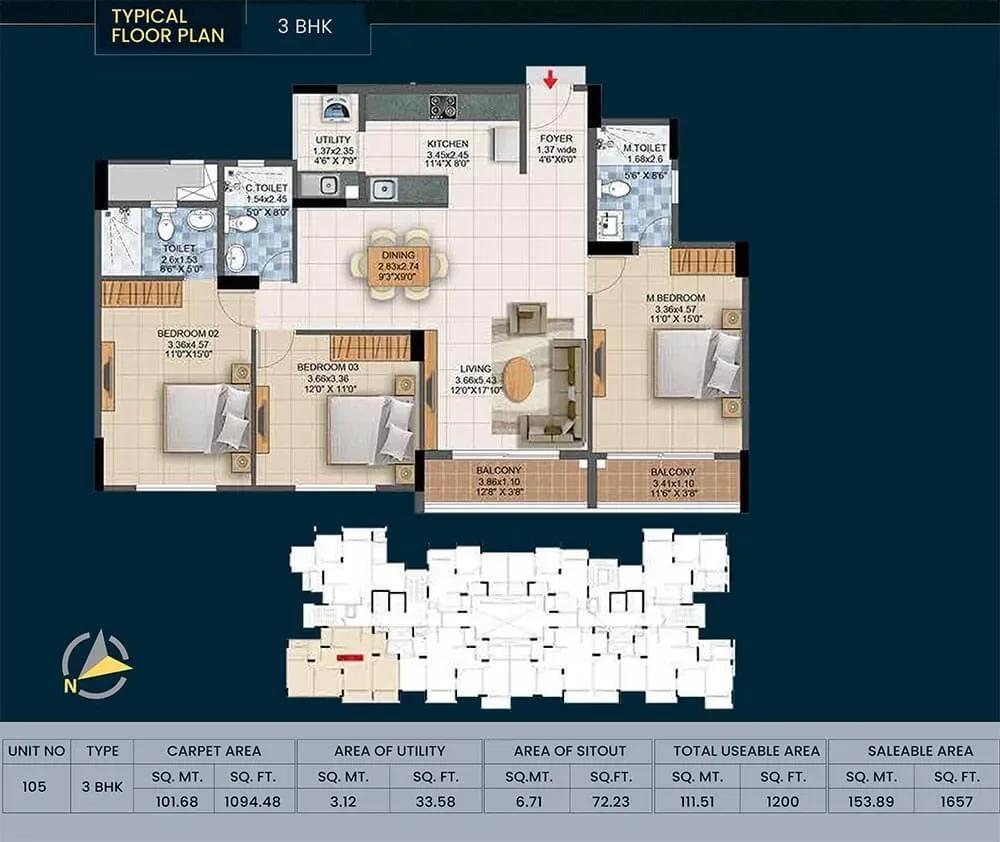Pride Altius apartments