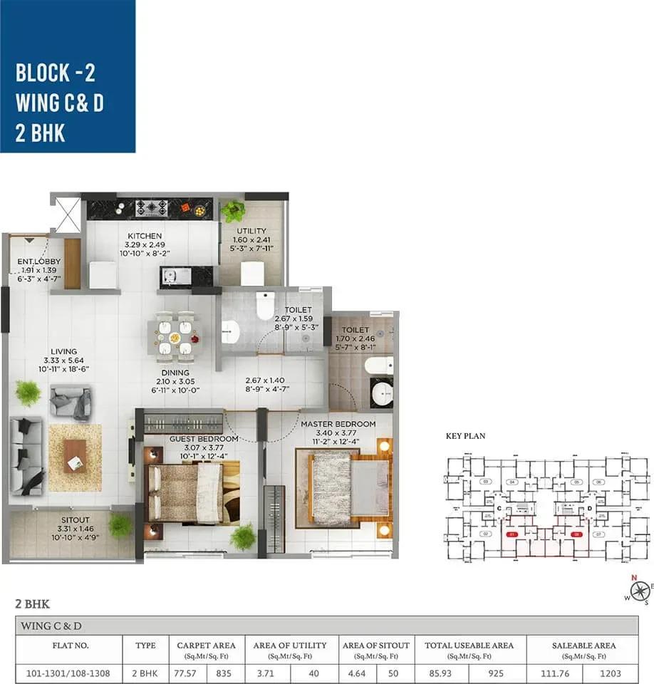 Pride Pegasus apartments