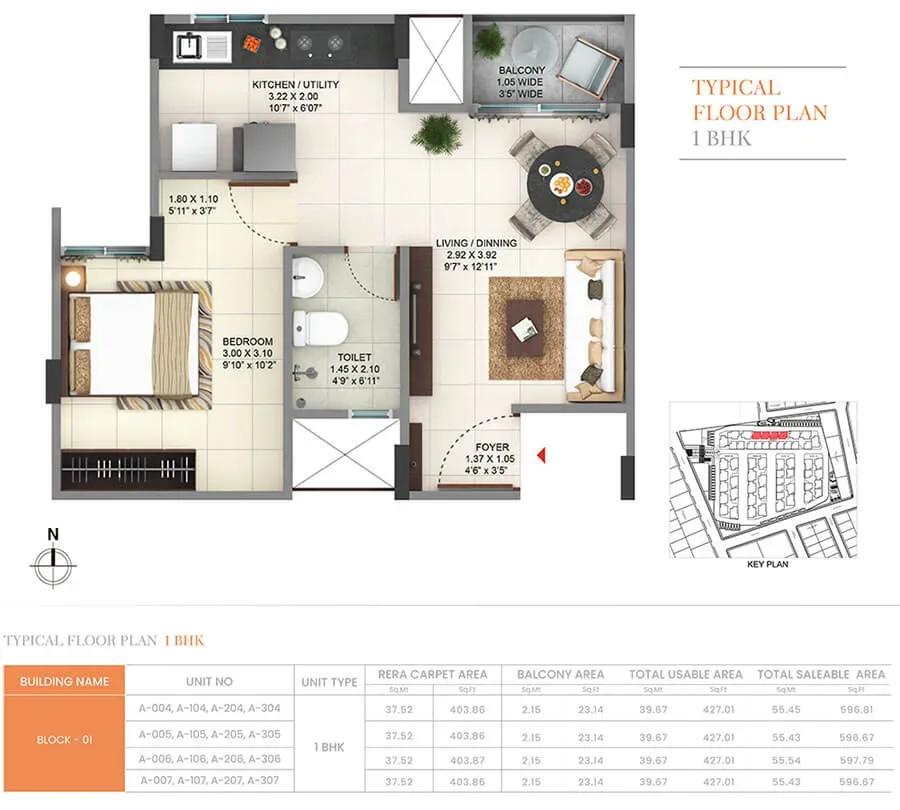 Pride Sunrise Phase 2 floor plan