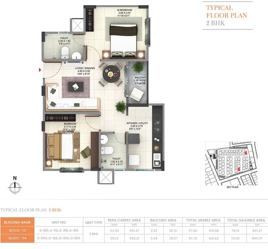 Pride Sunrise Phase 2 floor plan