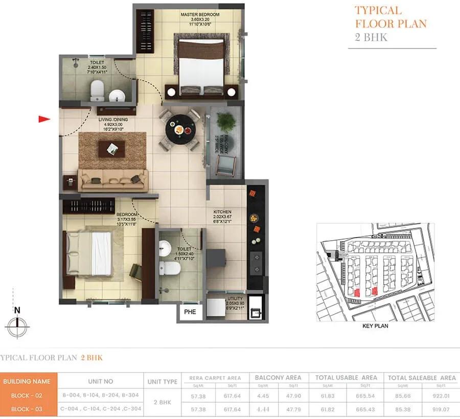 Pride Sunrise Phase 2 floor plan