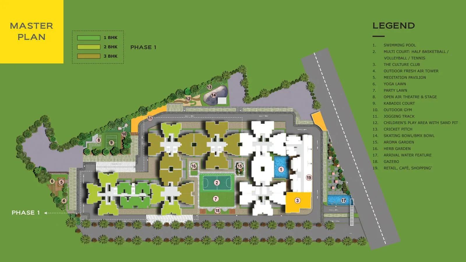 Provident Capella apartments master plan