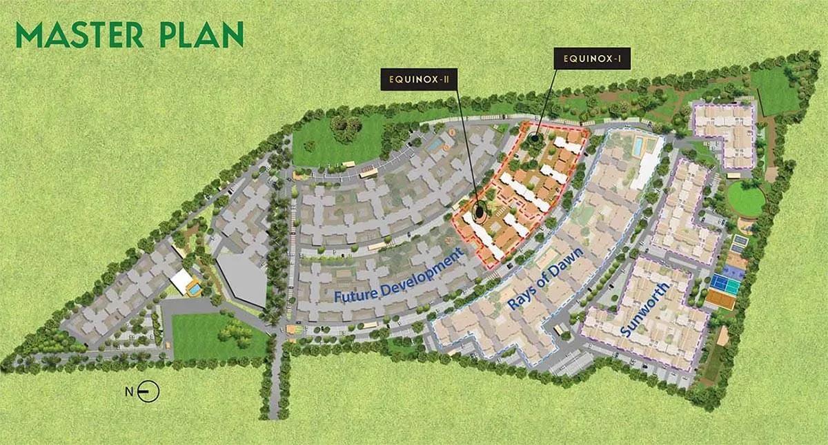 Provident Equinox apartments master plan