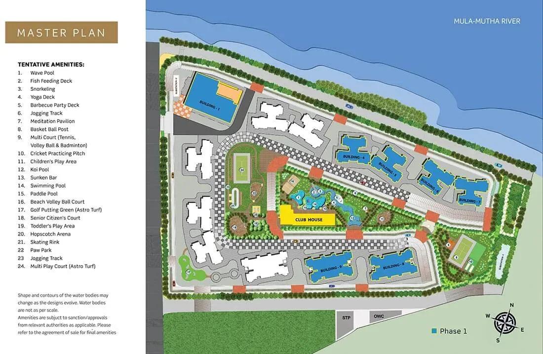 Purva Silversands apartments master plan