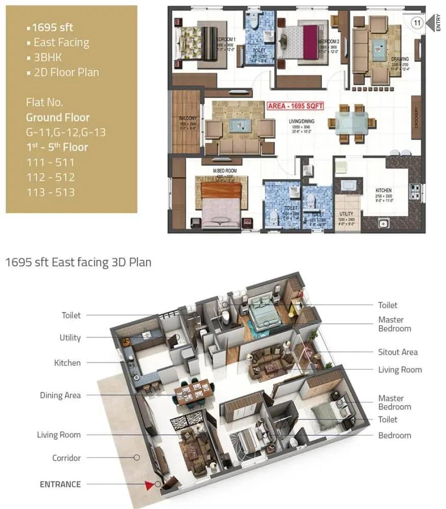 PVR Kshetra apartments