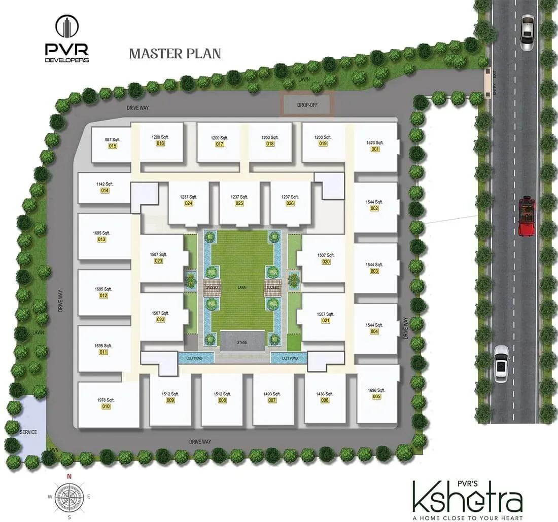 PVR Kshetra apartments