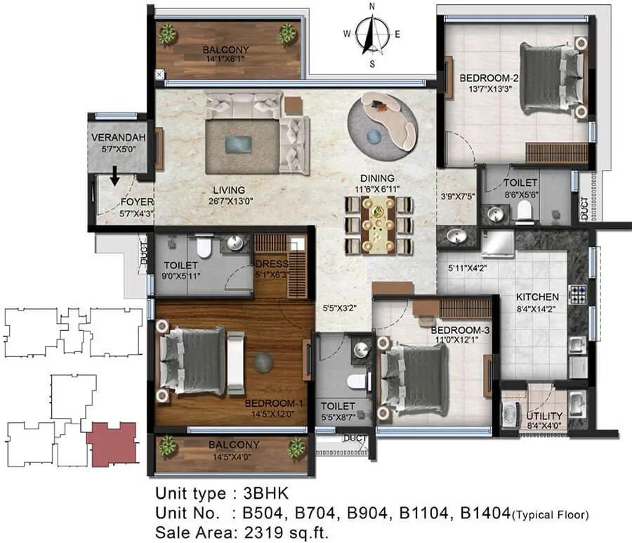 Radiance Platinum apartments