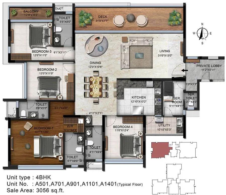 Radiance Platinum apartments