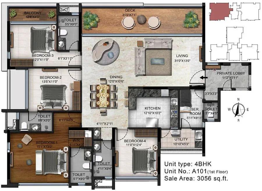 Radiance Platinum apartments