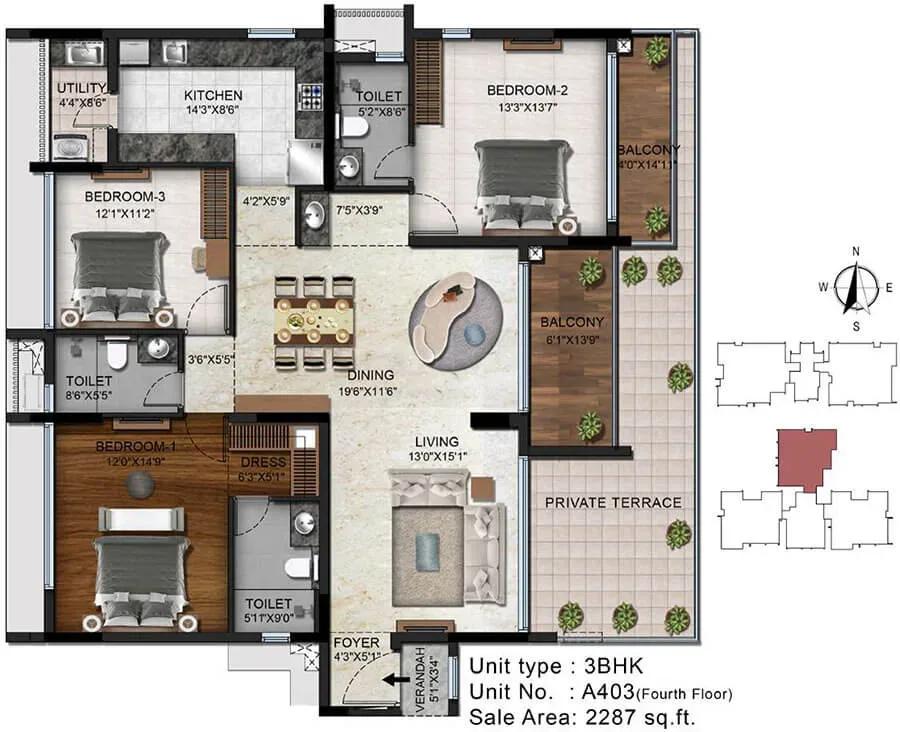 Radiance Platinum apartments