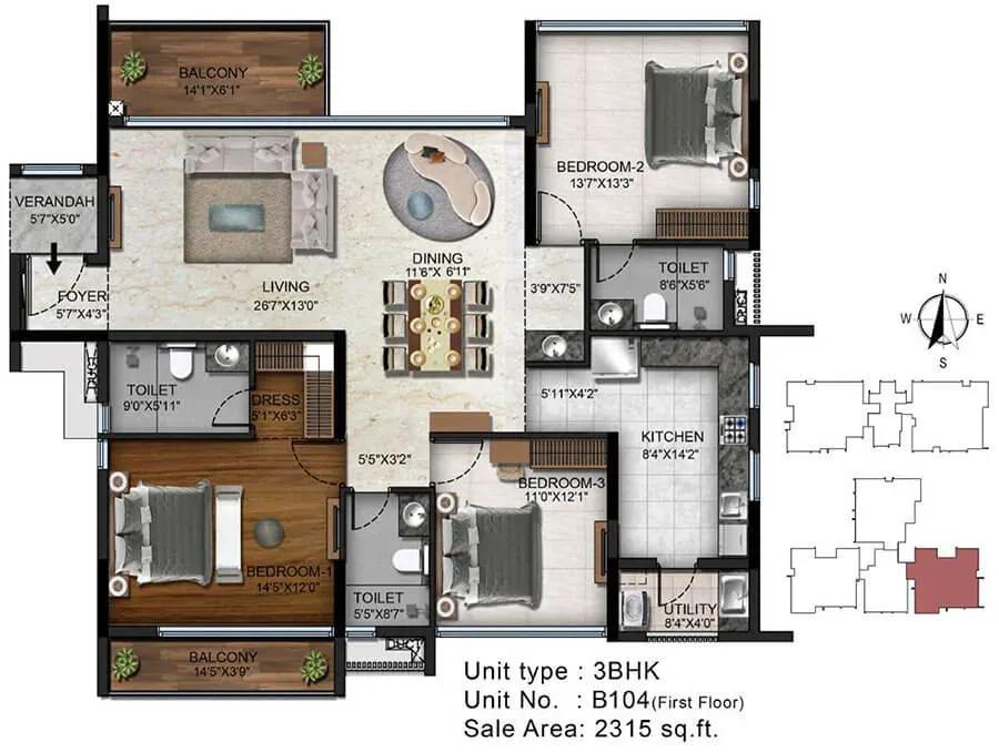 Radiance Platinum apartments