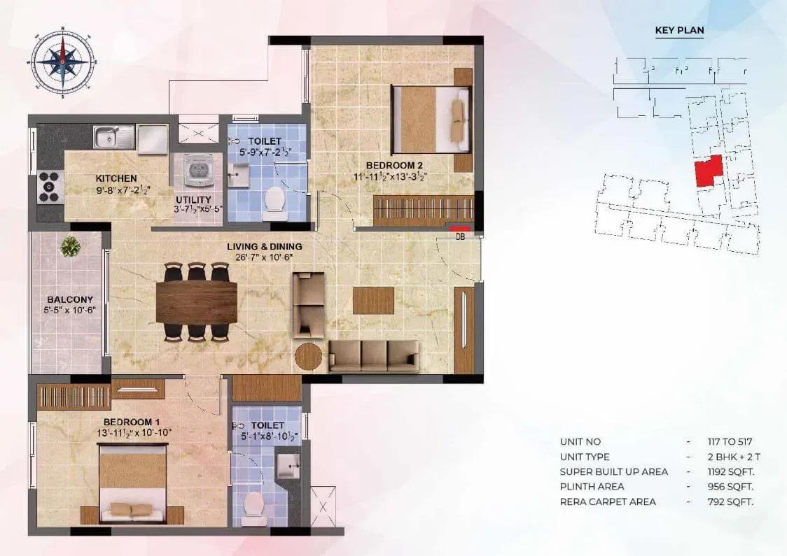 Radiance Sapphire apartments