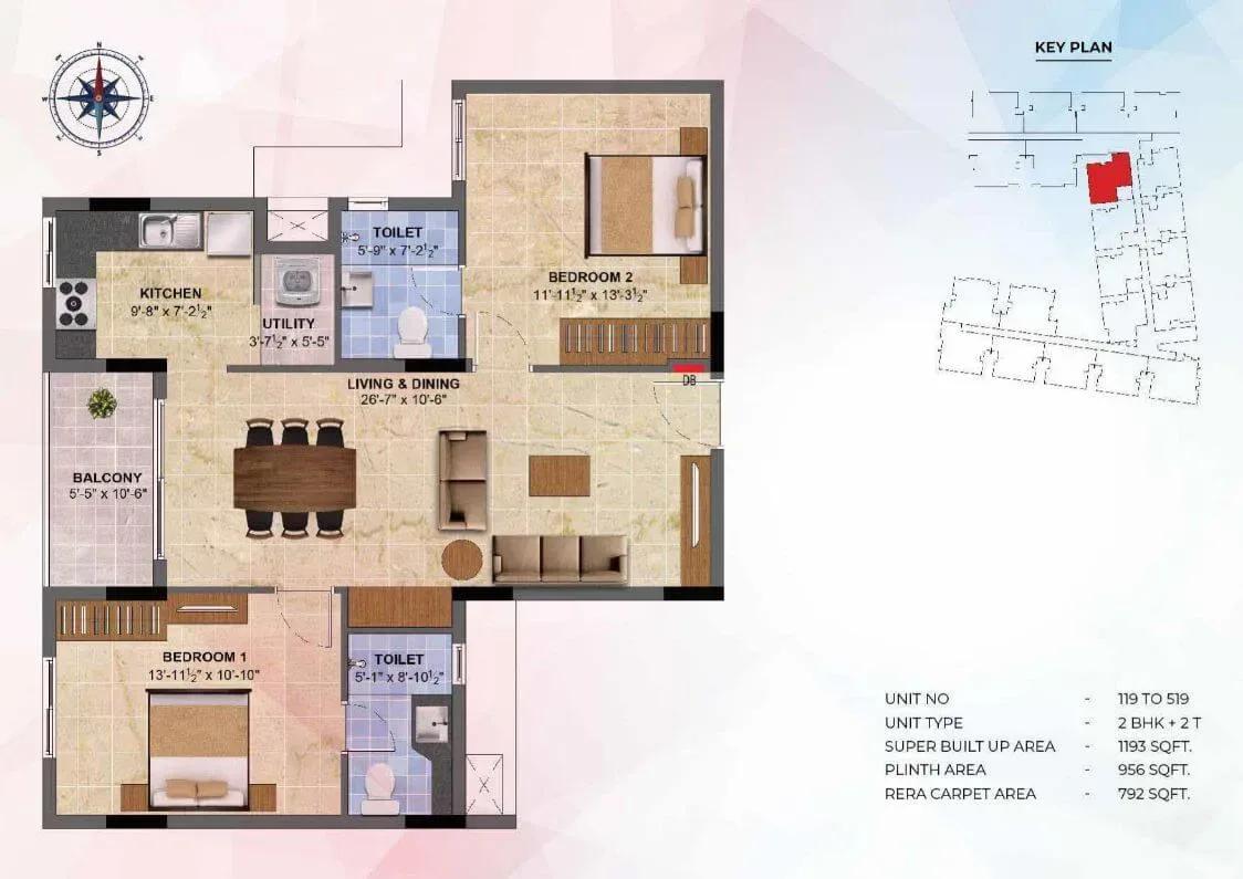 Radiance Sapphire apartments
