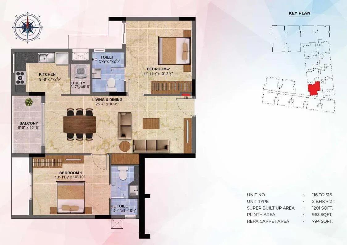 Radiance Sapphire apartments