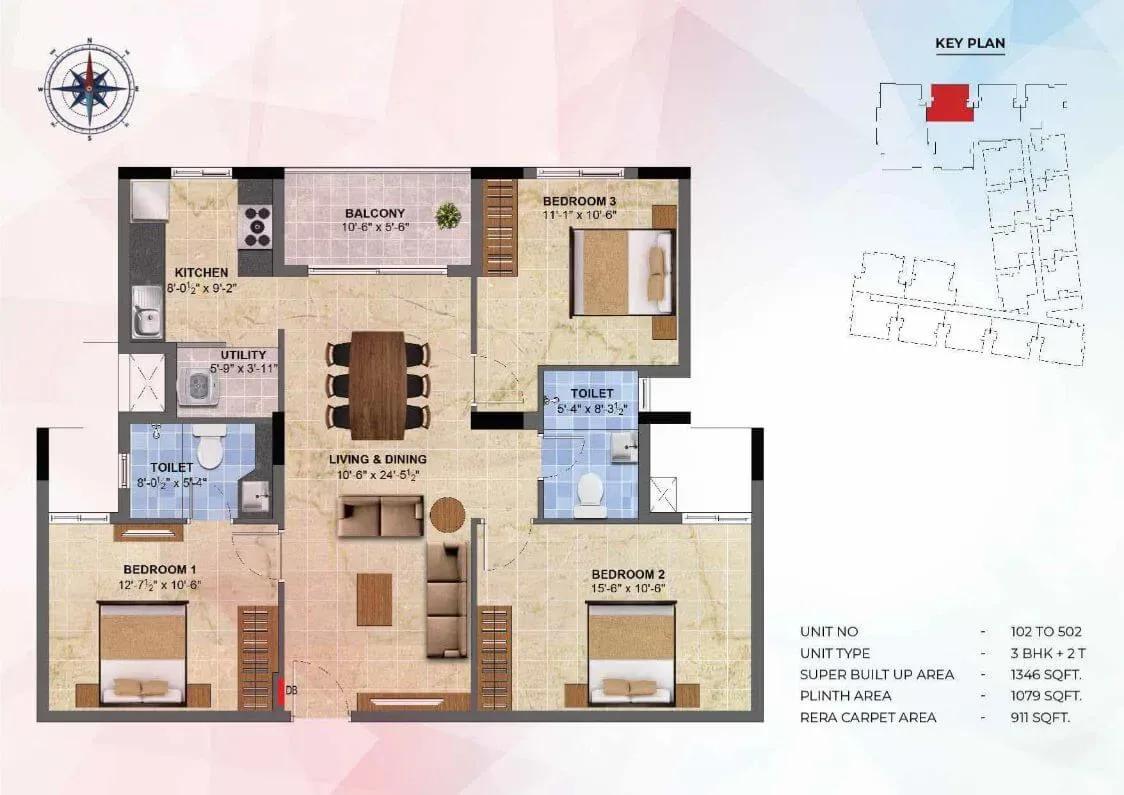 Radiance Sapphire apartments