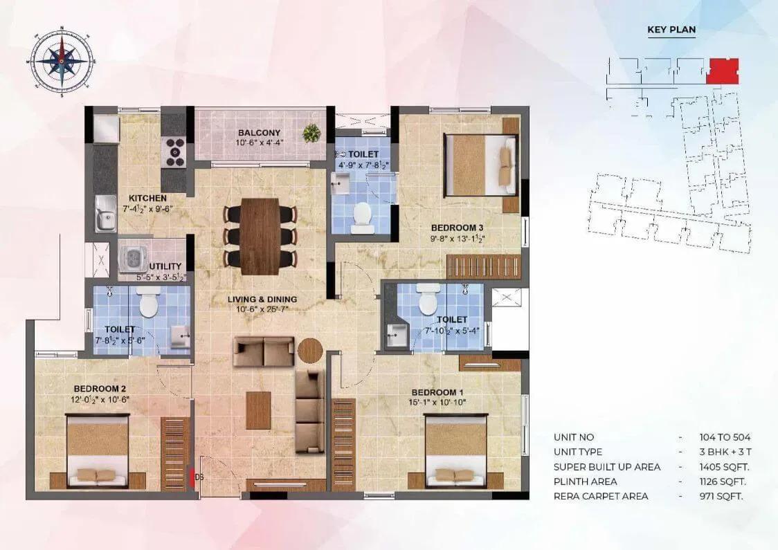 Radiance Sapphire apartments