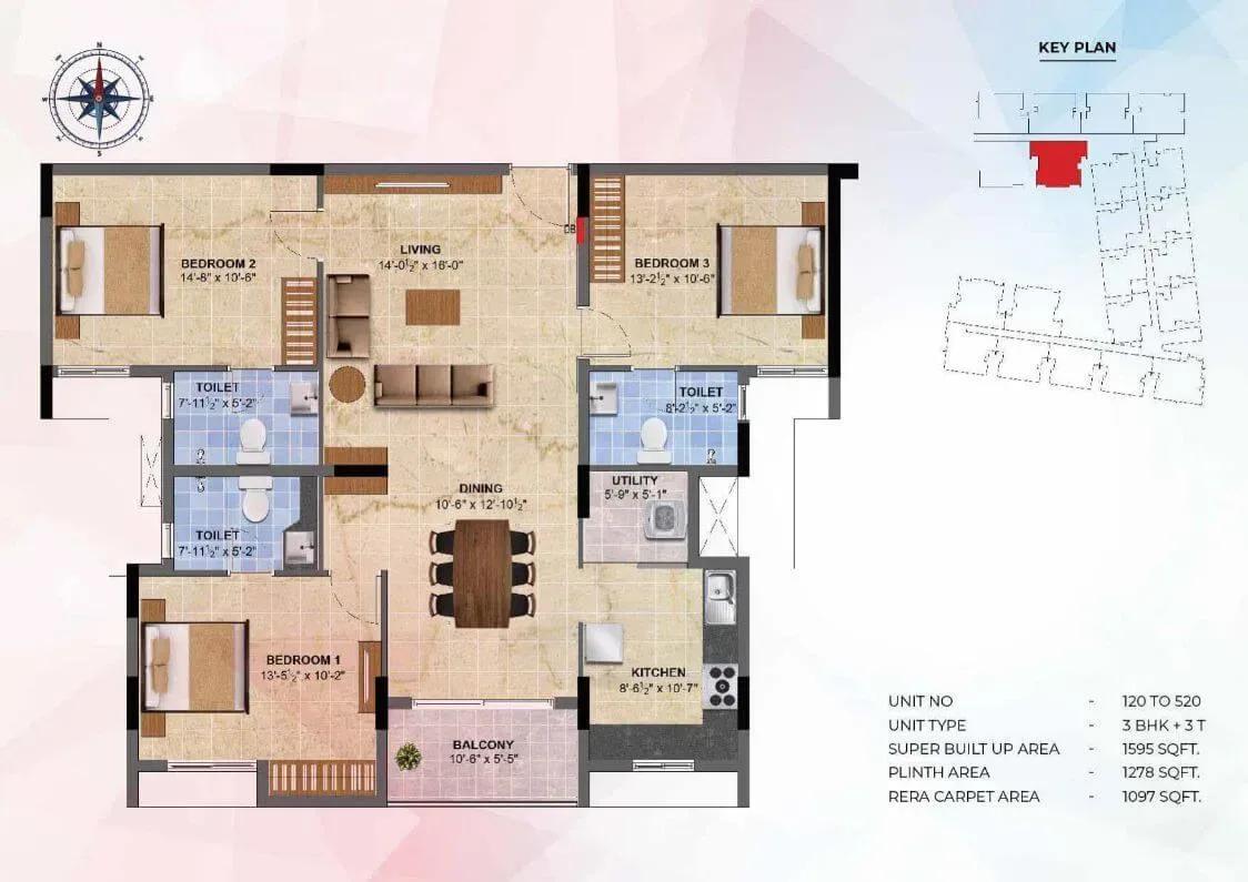 Radiance Sapphire apartments