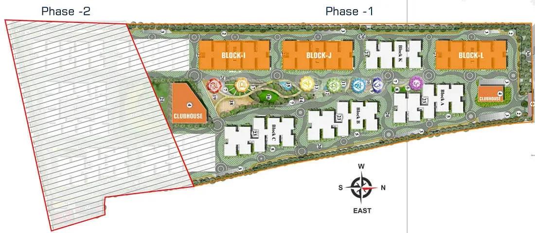 Raghuram A2A Homeland apartments master plan