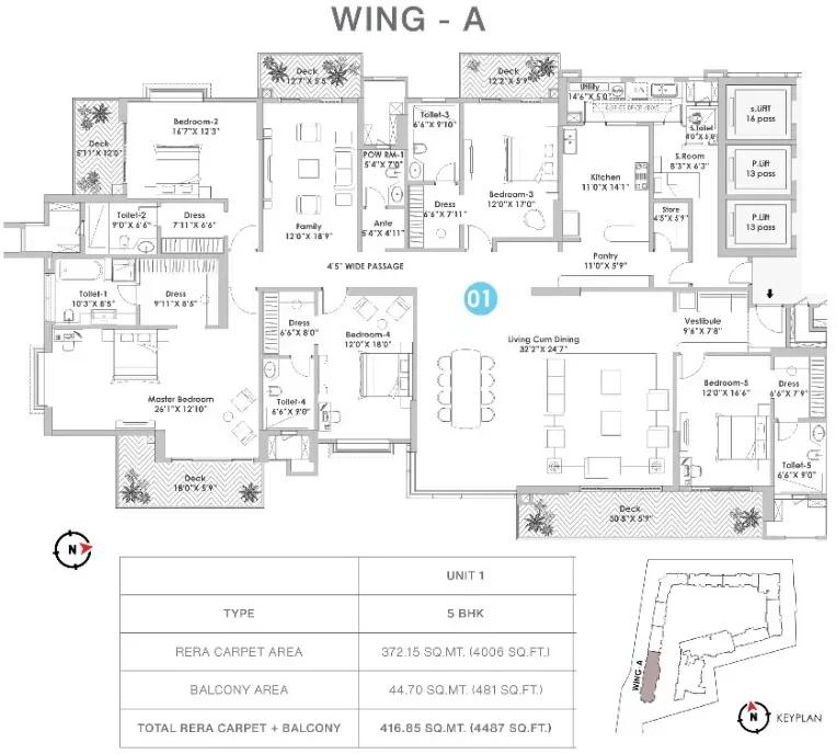Raheja Vivarea apartments