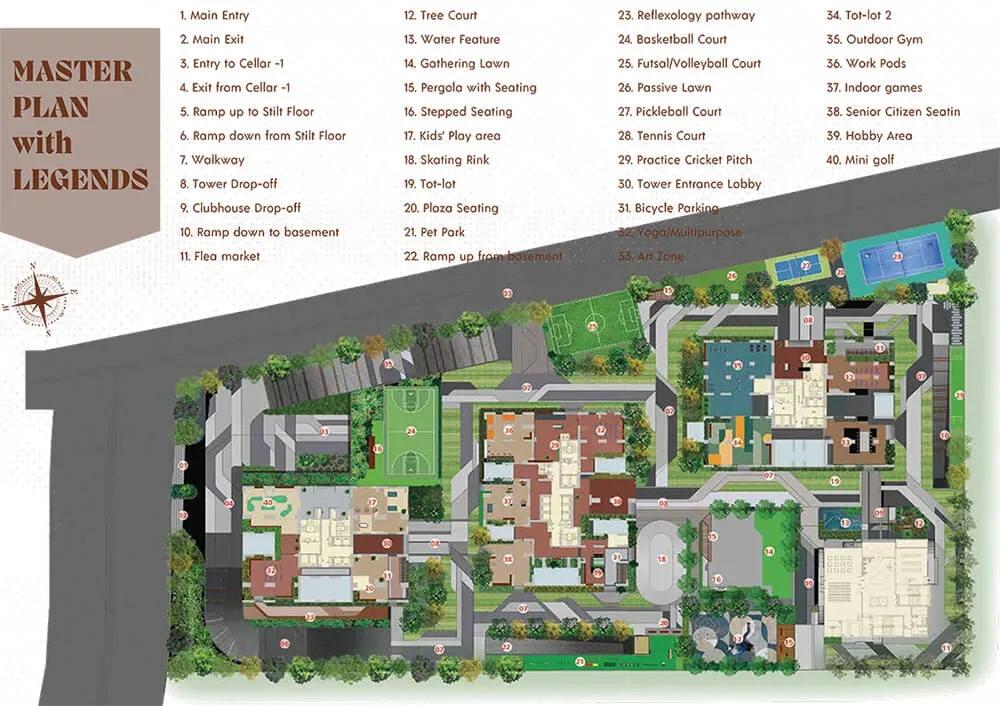 Rajapushpa Skyra apartments