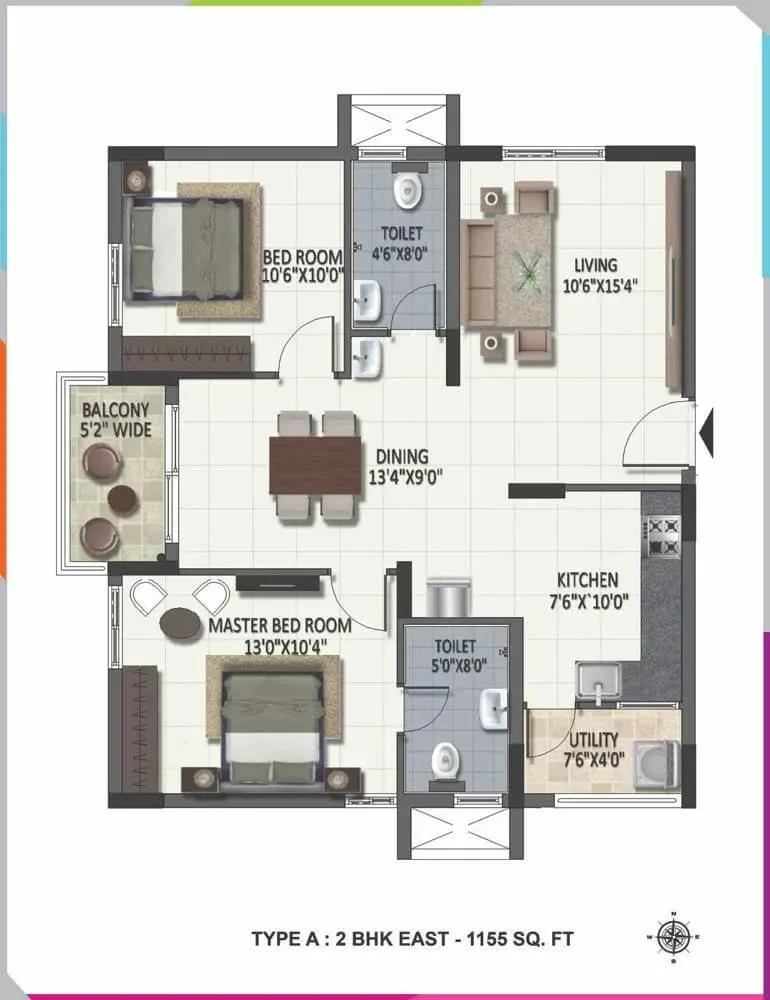 Ramky One Harmony apartments