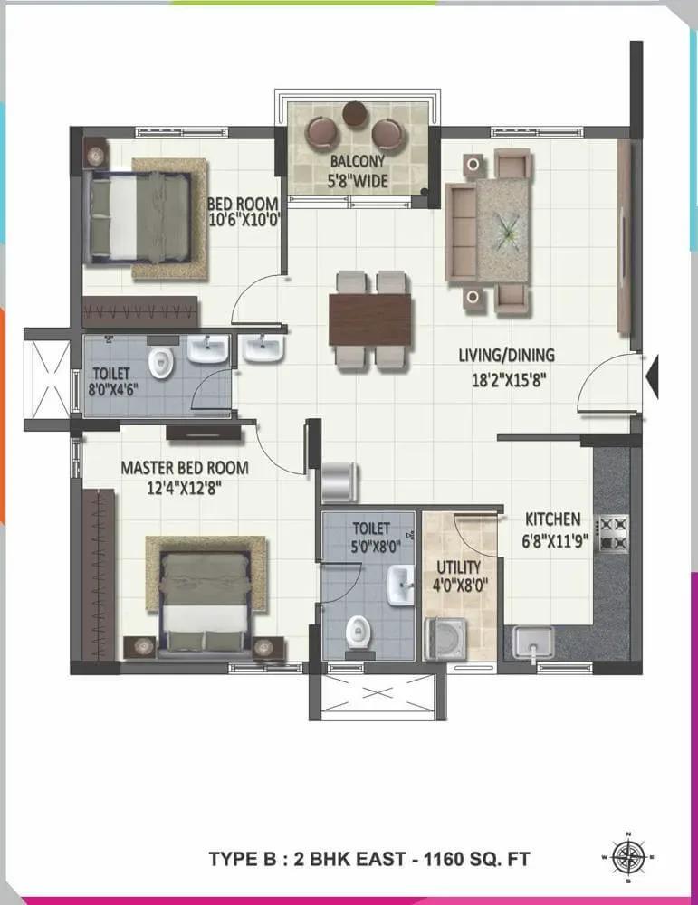 Ramky One Harmony apartments