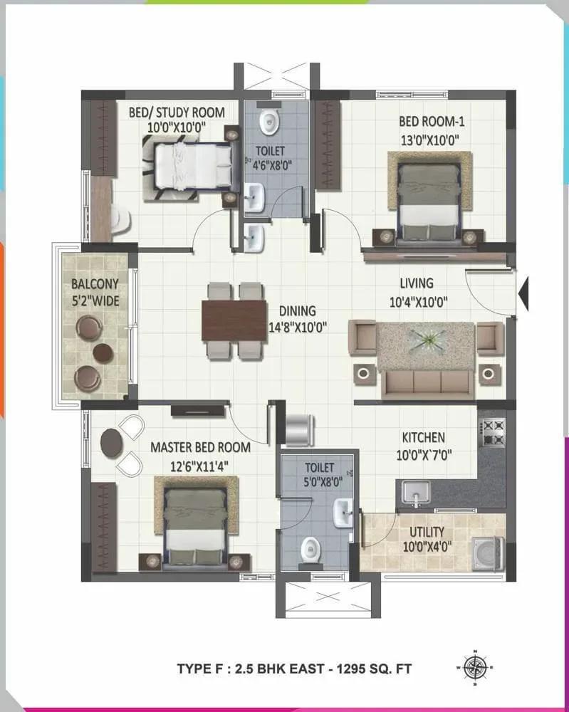 Ramky One Harmony apartments