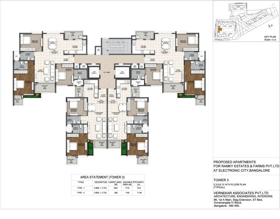 Ramky One Karnival apartments