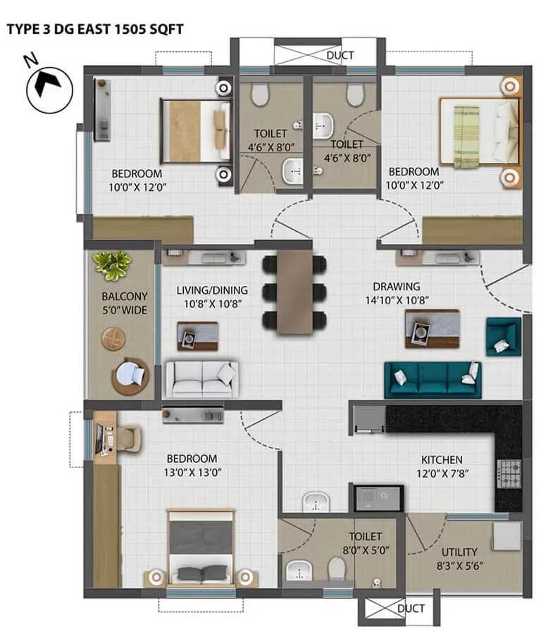 Ramky One Orbit apartments