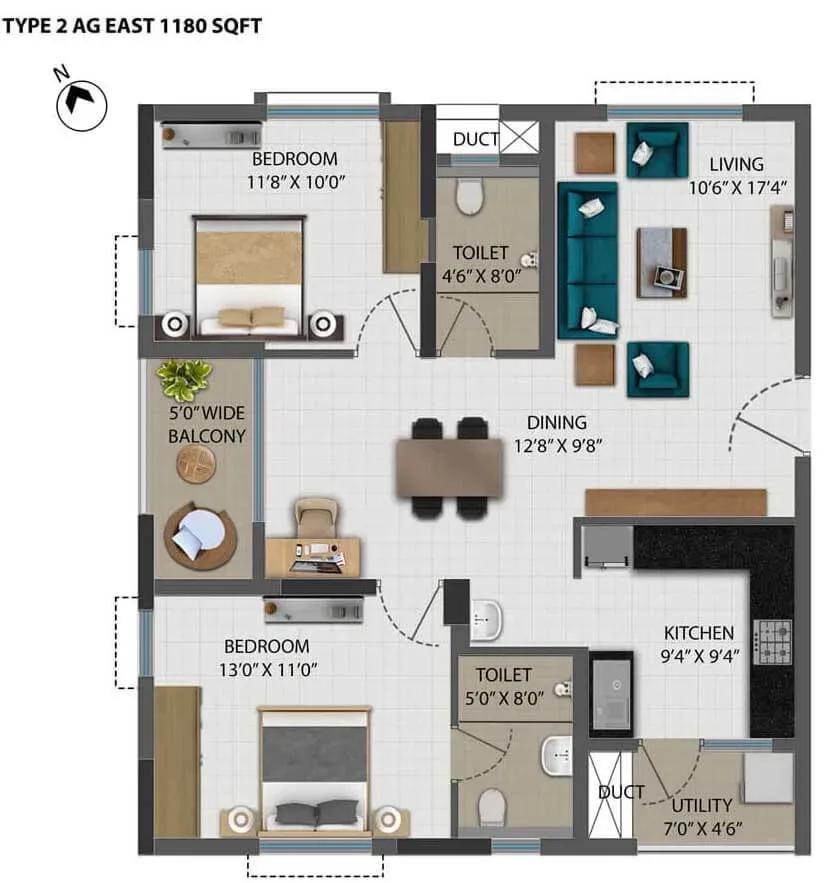 Ramky One Orbit apartments