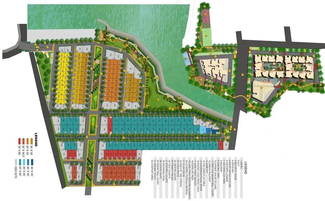RBD Stillwaters Villas villas master plan